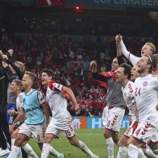 Danmarks fodboldlandshold reverteu o final no jogo final